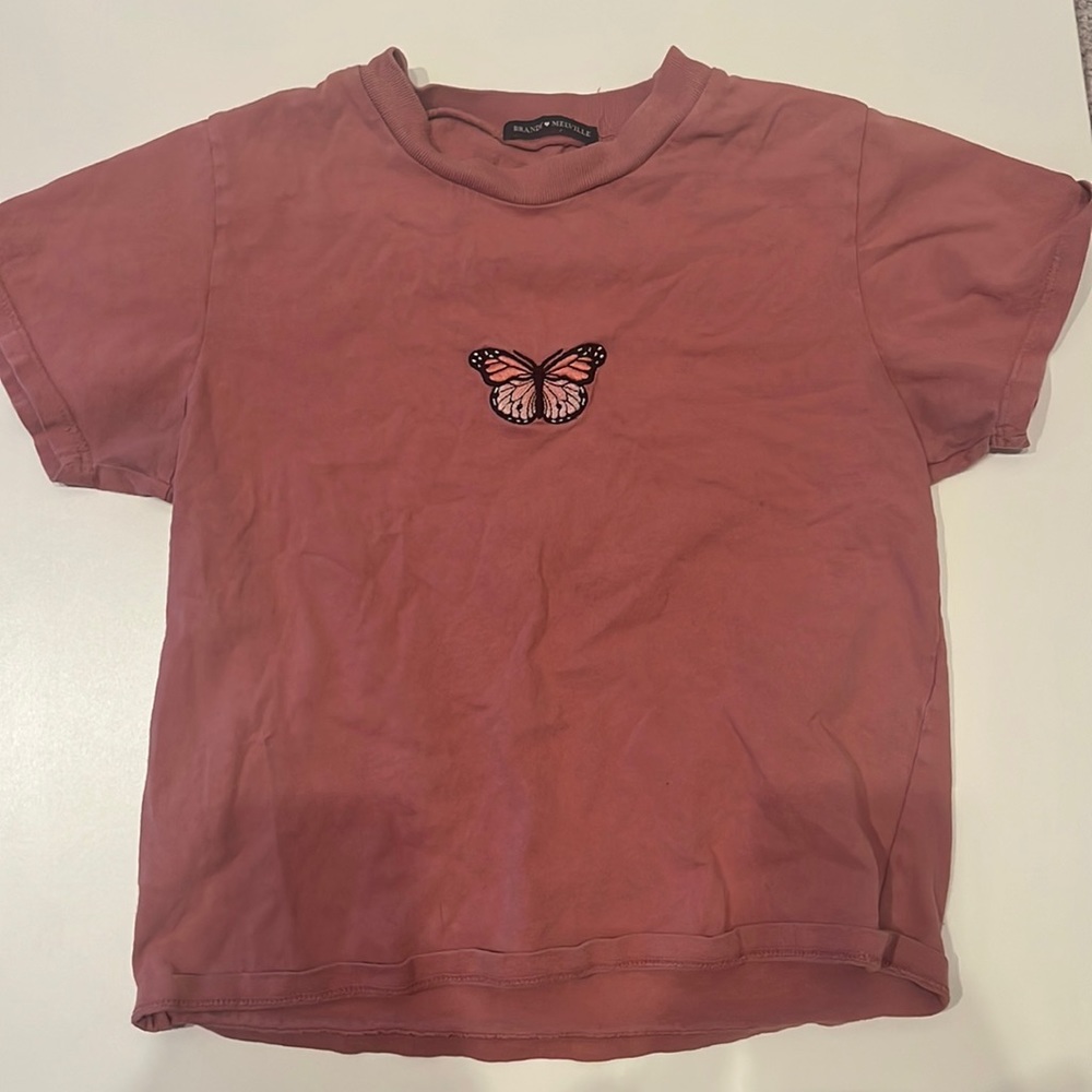 Brandy Melville butterfly Tee shirt